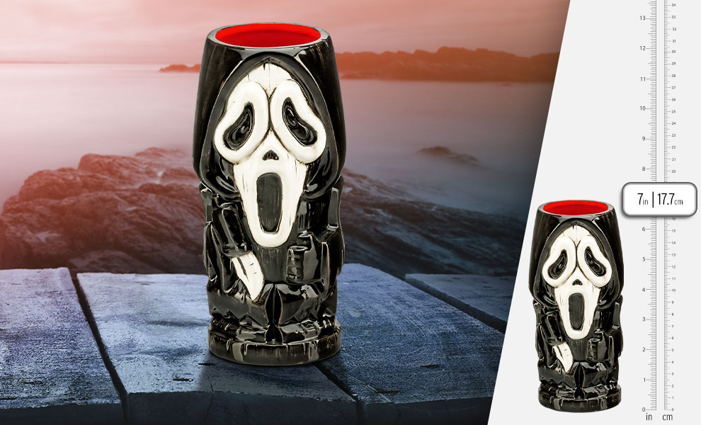 Gallery Feature Image of Ghostface Tiki Mug - Click to open image gallery