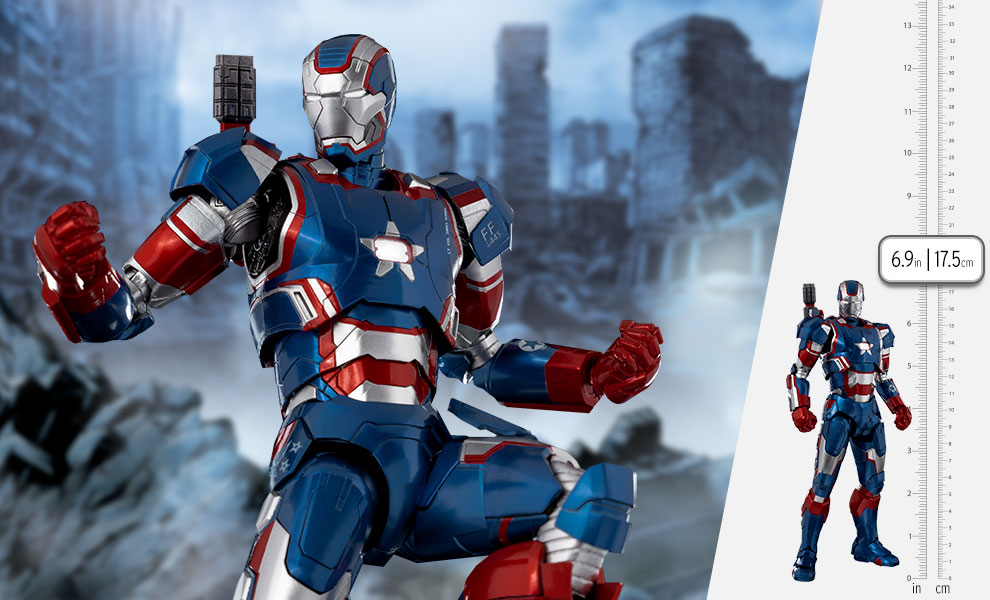 Gallery Feature Image of Iron Patriot Collectible Figure - Click to open image gallery