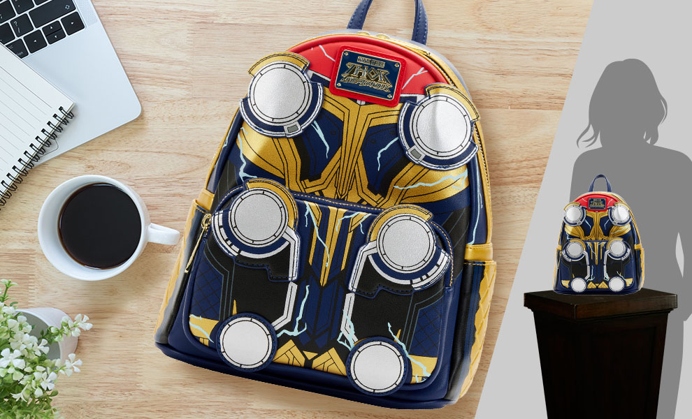 Gallery Feature Image of Thor Love and Thunder Cosplay Mini Backpack Backpack - Click to open image gallery