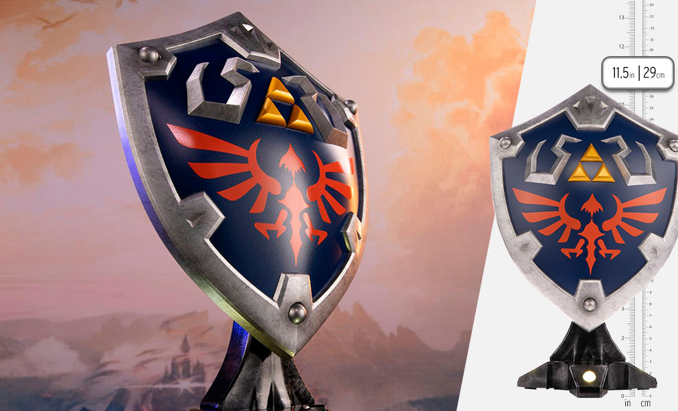 Gallery Feature Image of The Legend of Zelda: Breath of the Wild Hylian Shield Statue - Click to open image gallery