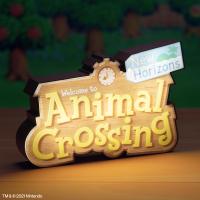 Gallery Image of Animal Crossing: New Horizons Logo Light Collectible Lamp