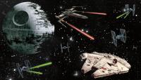 Gallery Image of Star Wars Vehicles Wallpaper Mural Mural