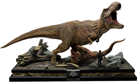 Prime 1 Studio T-Rex & Carnotaurus Statue