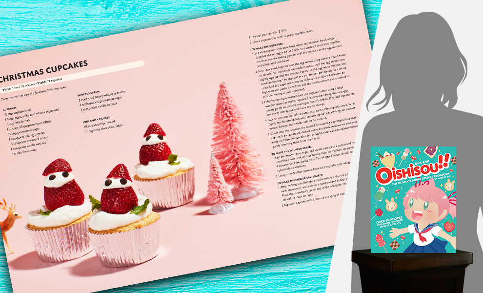 Gallery Feature Image of Oishisou!! The Ultimate Anime Dessert Cookbook Book - Click to open image gallery
