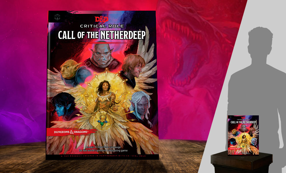 Gallery Feature Image of Critical Role Presents: Call of the Netherdeep Book - Click to open image gallery