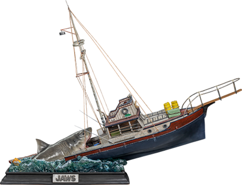 Jaws Attack Statues by Iron Studios