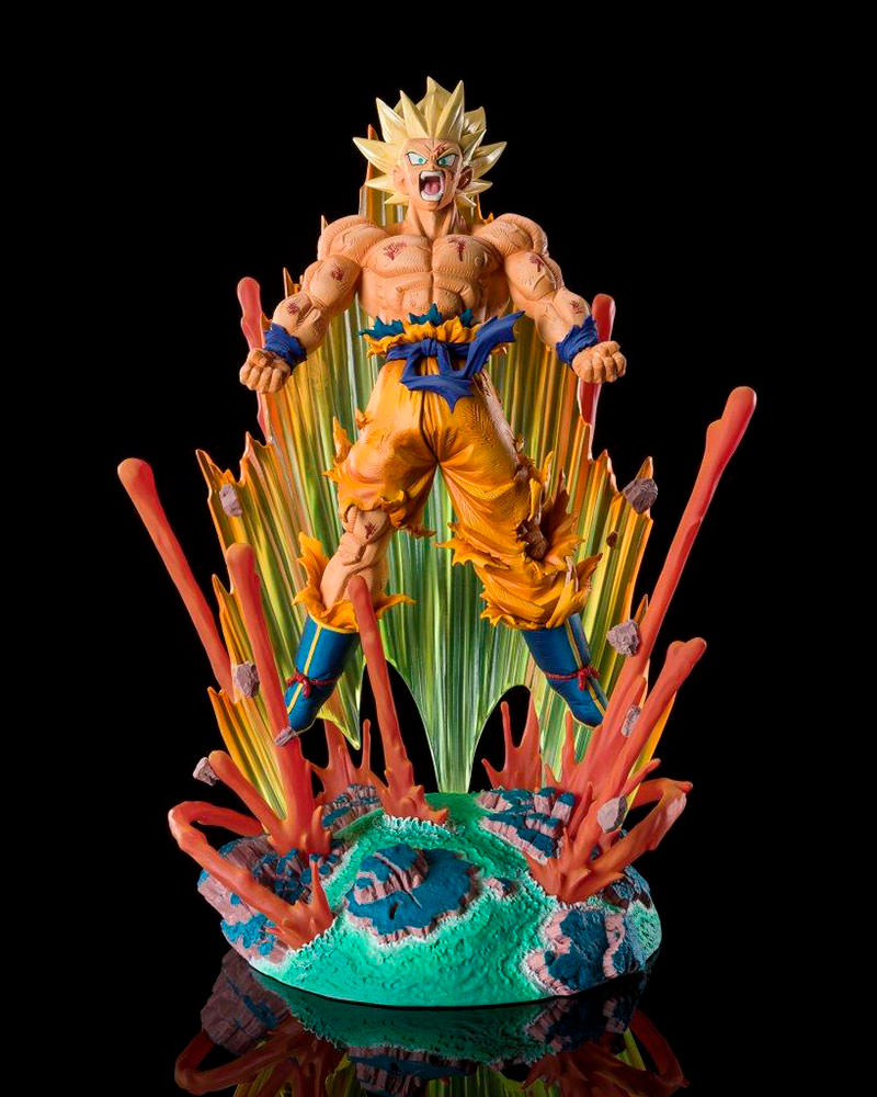65 mm Goku Scale Resin Figure Model 