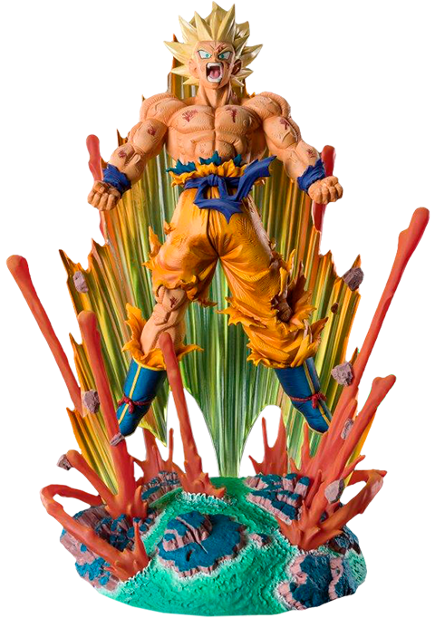 Bandai Extra Battle Super Saiyan Son Goku Collectible Figure