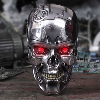 T-800 Terminator Head Plaque by Nemesis Now | Sideshow