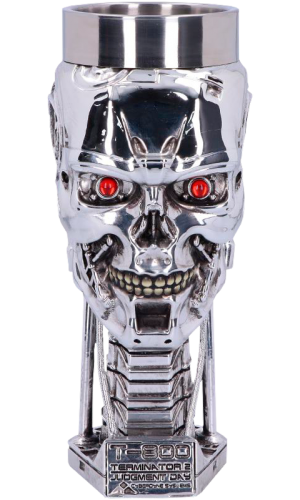 Terminator 2 Head Goblet Collectible Drinkware
