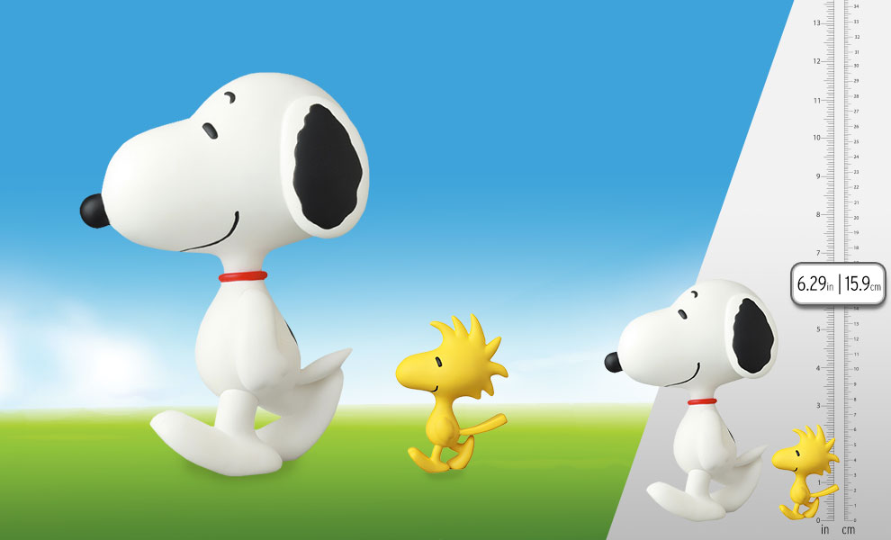Snoopy  Woodstock 1997 Version VCD Collectible Figure by Medicom Toy |  Sideshow Collectibles