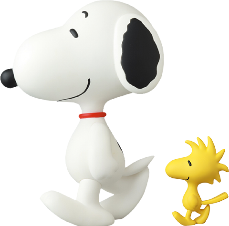 Snoopy & Woodstock (1997 Version) Vinyl Collectible by Medicom Toy