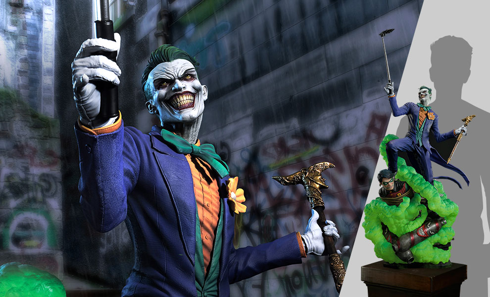 Gallery Feature Image of The Joker “Say Cheese!" 1:3 Scale Statue - Click to open image gallery