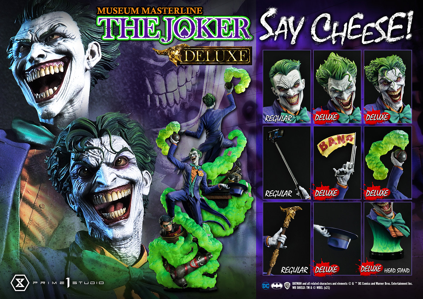 The Joker “Say Cheese!” (Deluxe Version)- Prototype Shown