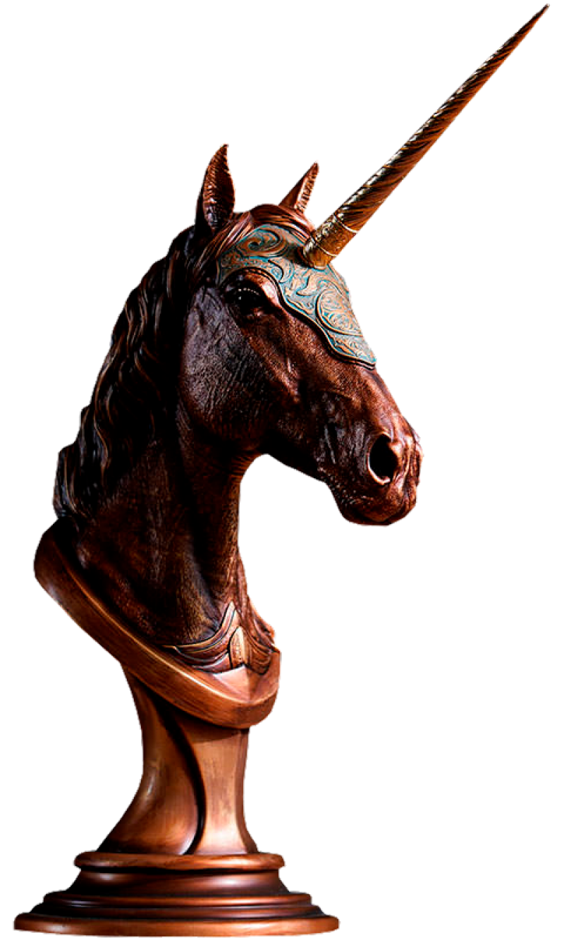 The Chestnut Unicorn (Elite Edition) Bust by Infinity Studio