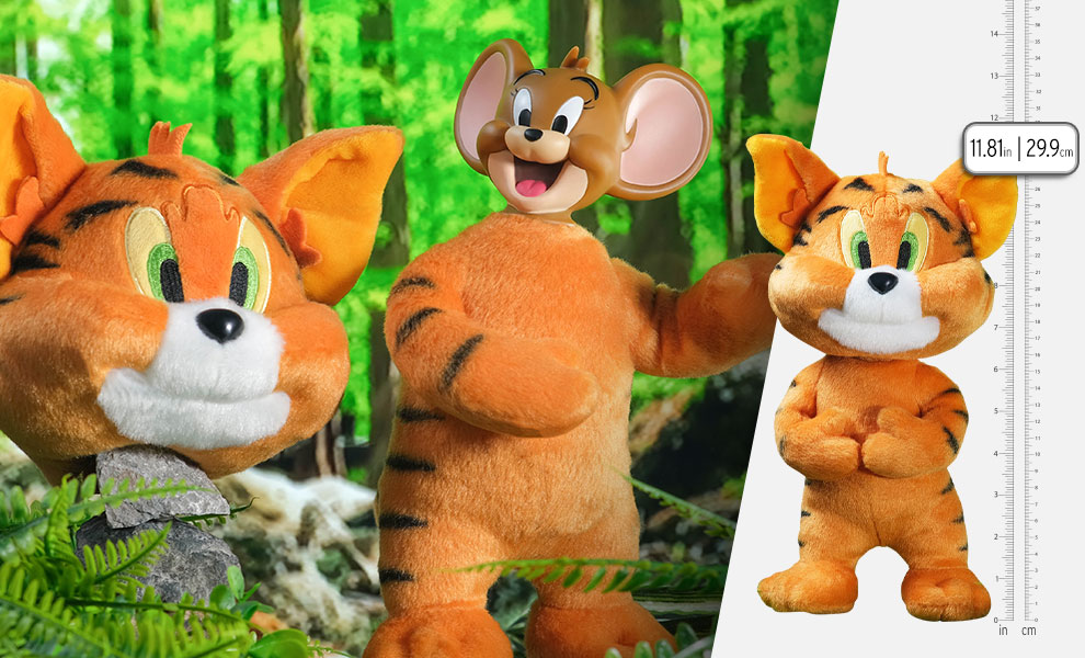 Gallery Feature Image of Tom & Jerry Tiger Plush Collectible Figure - Click to open image gallery