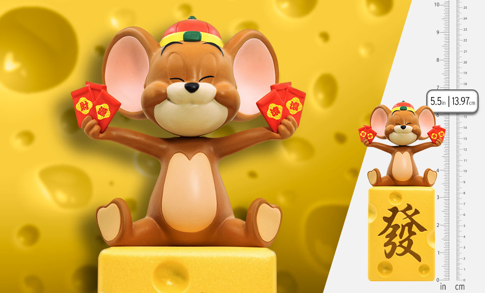 Gallery Feature Image of Tom & Jerry Good Fortune Statue - Click to open image gallery