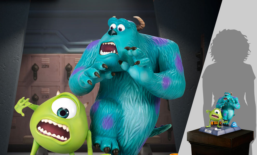 Gallery Feature Image of James P. Sullivan and Mike Wazowski Statue - Click to open image gallery