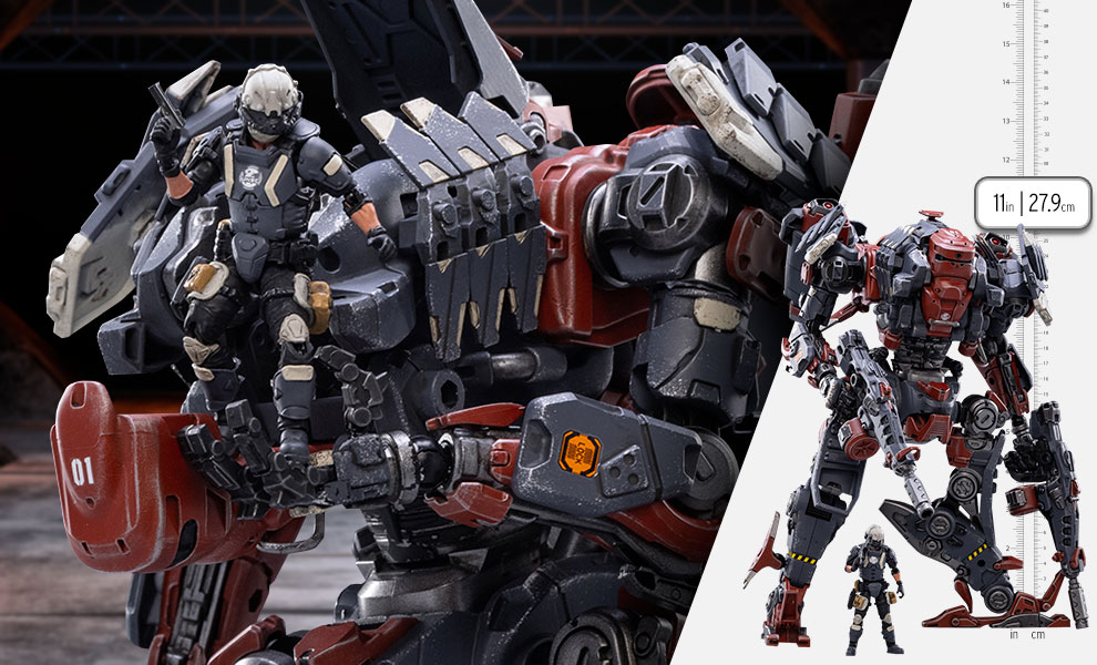 Gallery Feature Image of Purge 01 Combination Warfare Mecha Collectible Figure - Click to open image gallery