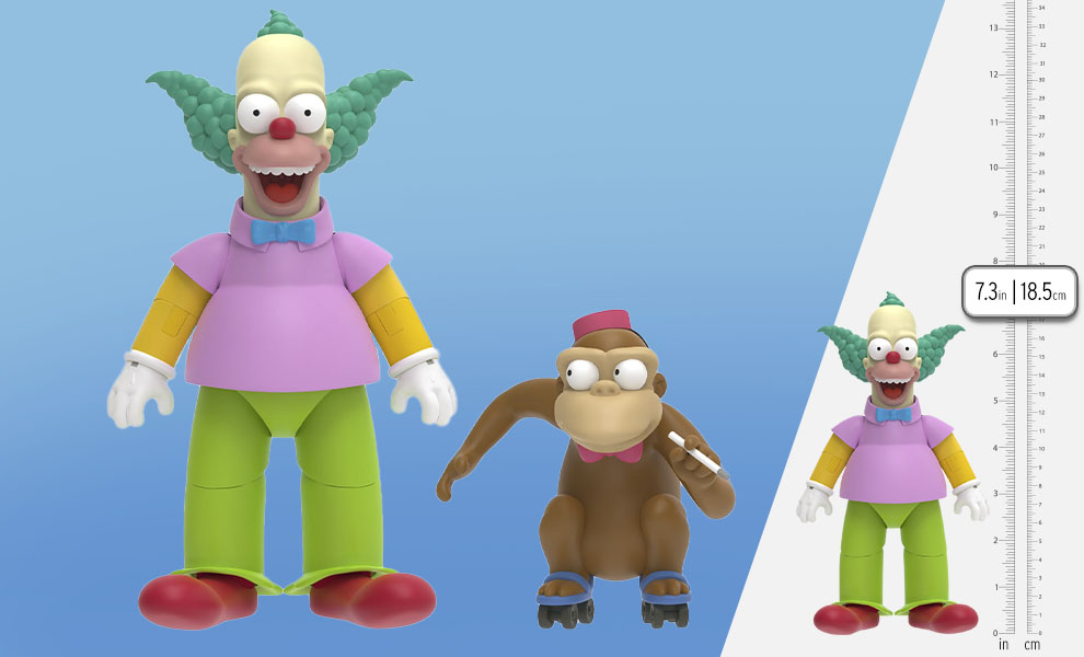 Gallery Feature Image of Krusty the Clown Action Figure - Click to open image gallery