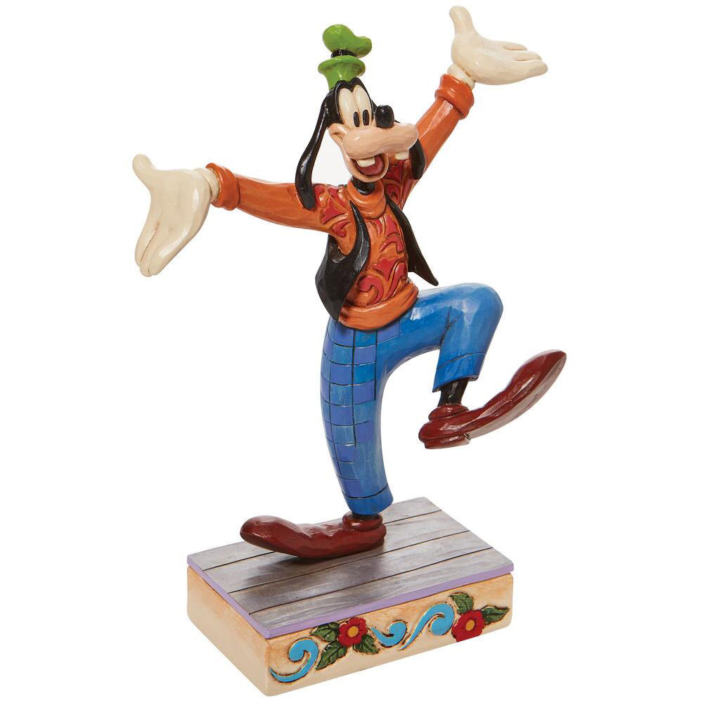 Disney Enesco Jim Shore Figur Goofy Pose 4011752 sitzend 
