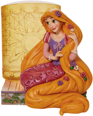 Rapunzel & Lantern Figurine