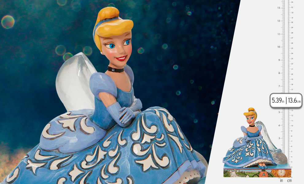 Gallery Feature Image of Cinderella Glass Slipper Figurine - Click to open image gallery