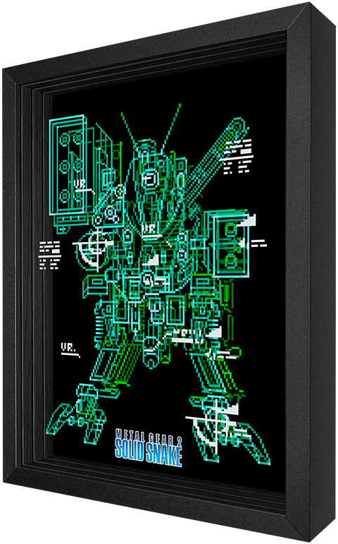 Artovision Metal Gear D Shadow box art