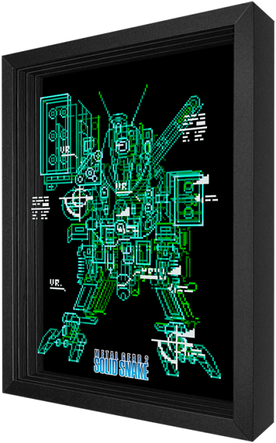 Metal Gear D Shadow box art