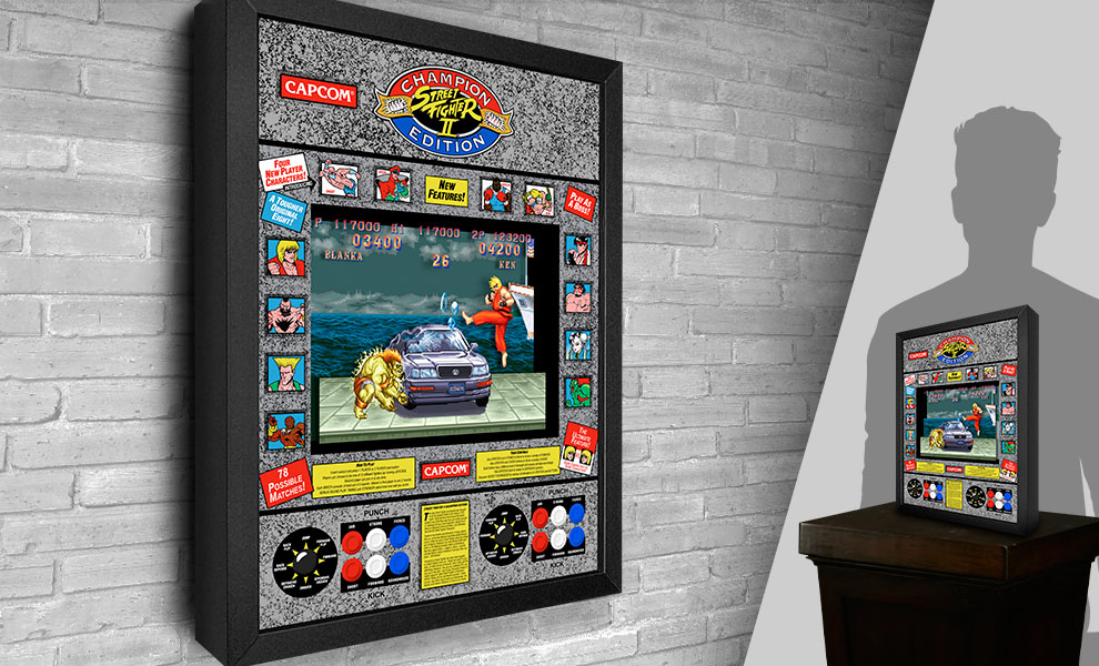 Street Fighter Bonus Stage Street Fighter Shadow box art