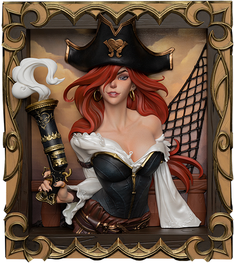 Infinity Studio Miss Fortune the Bounty Hunter 3D Photo Frame Miscellaneous Collectibles