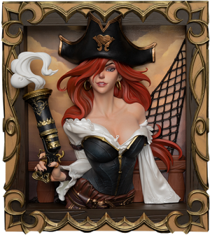 Miss Fortune the Bounty Hunter 3D Photo Frame Miscellaneous Collectibles