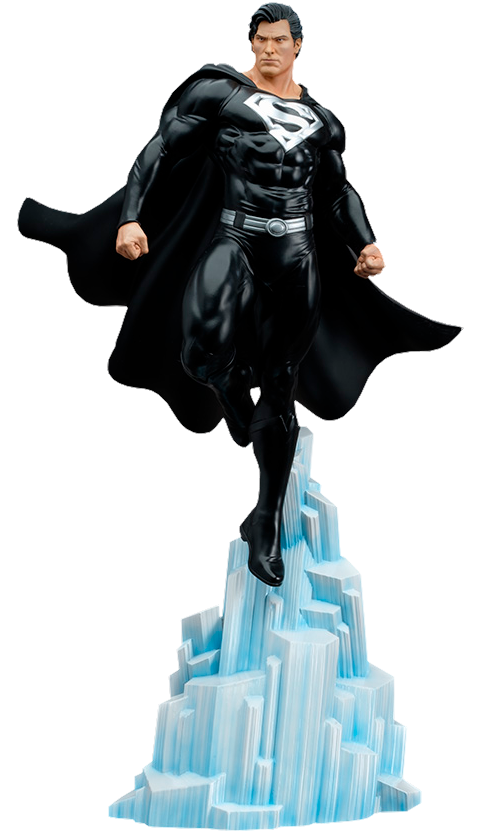 Tweeterhead Superman (Black Suit) Maquette