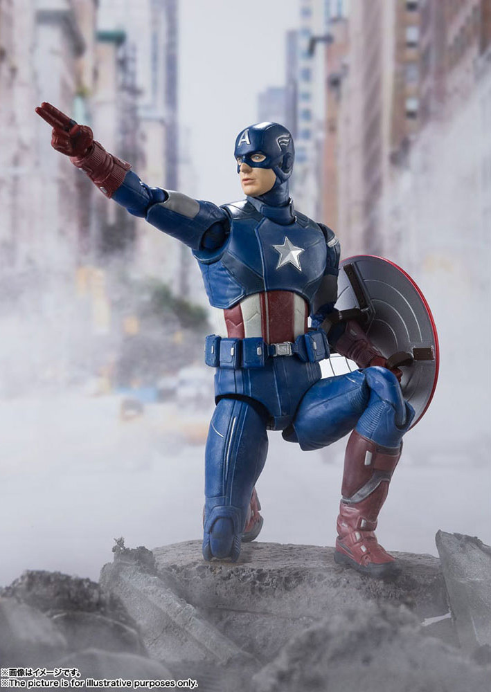 AVENGERS ASSEMBLE EDITION- Avengers S.H.Figuarts Captain America - 