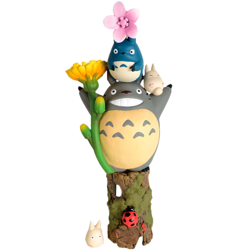 Totoro Flowers Stacking Figure Collectible Figure by Ensky
