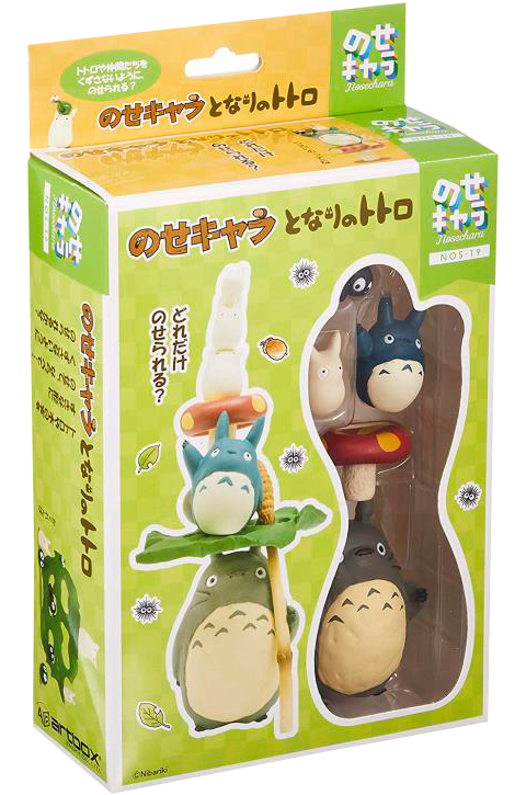 Ensky Totoro Assortment Stacking Figure Collectible Set