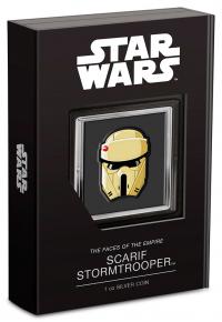 Gallery Image of Scarif Stormtrooper Silver Collectible