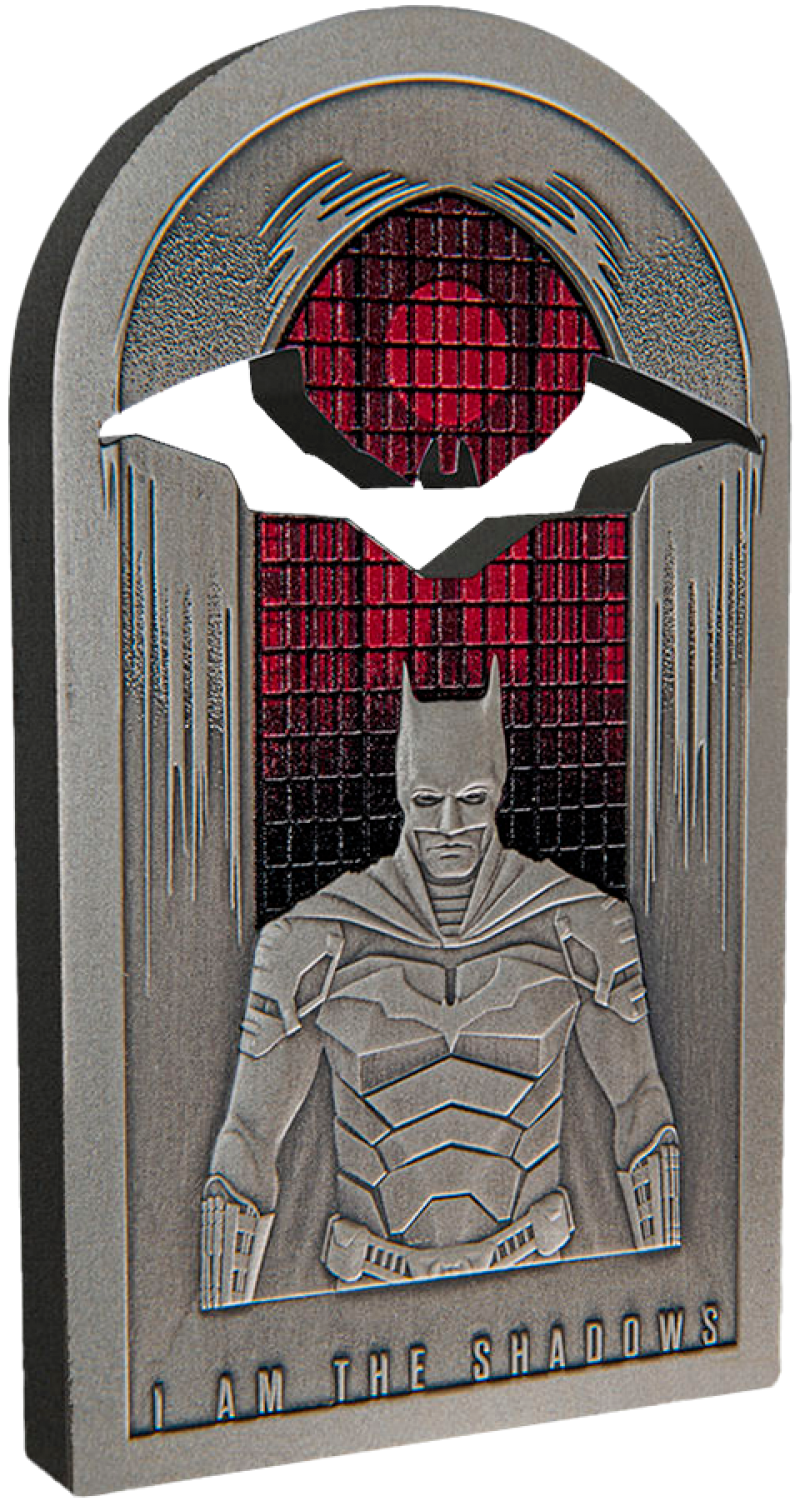 The Batman 1oz Silver Coin Silver Collectible by New Zealand Mint