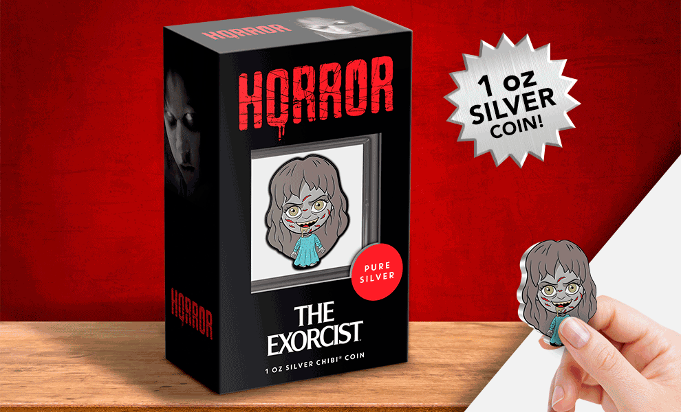 The Exorcist 1oz Silver Coin The Exorcist Silver Collectible