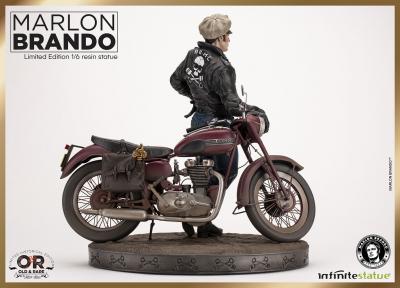 Marlon Brando With Bike
