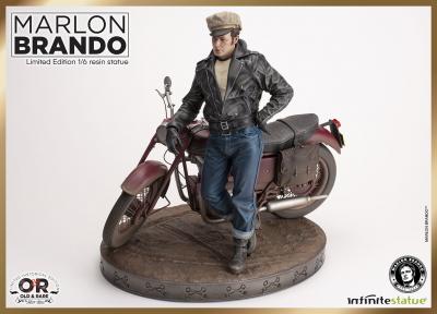 Marlon Brando With Bike- Prototype Shown