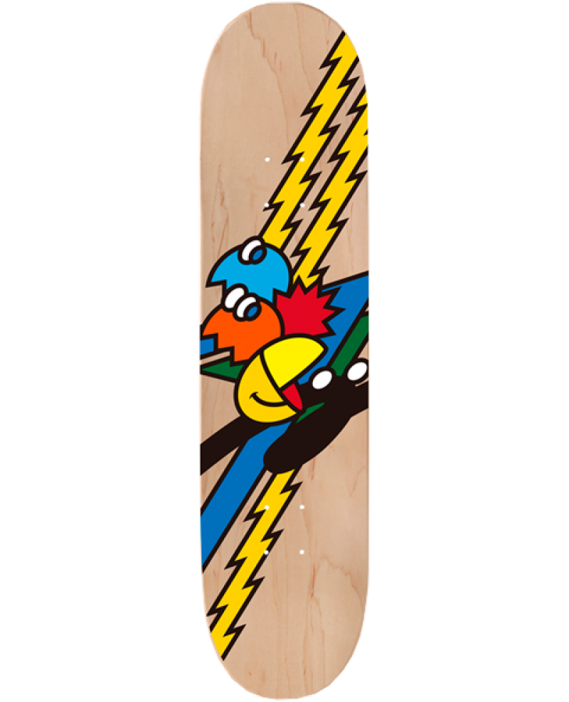 Pac-Man X Grafflex 01 Skateboard Deck by Medicom Toy