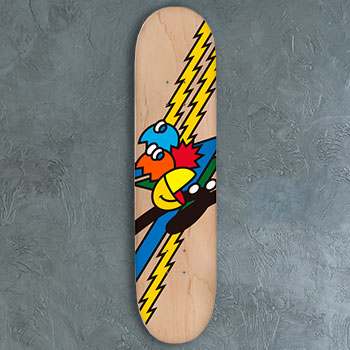 North West Decks on X: Pacman Grip Tape Art! #retro #gameart  #northwestdecks #pacman #level #ghost #skateboarding #skate #skater #art   / X