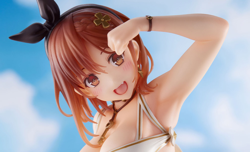Gallery Feature Image of Ryza (White Swimwear Version) Sixth Scale Figure - Click to open image gallery