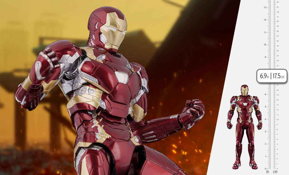 Gallery Feature Image of Iron Man Mark 46 DLX Collectible Figure - Click to open image gallery