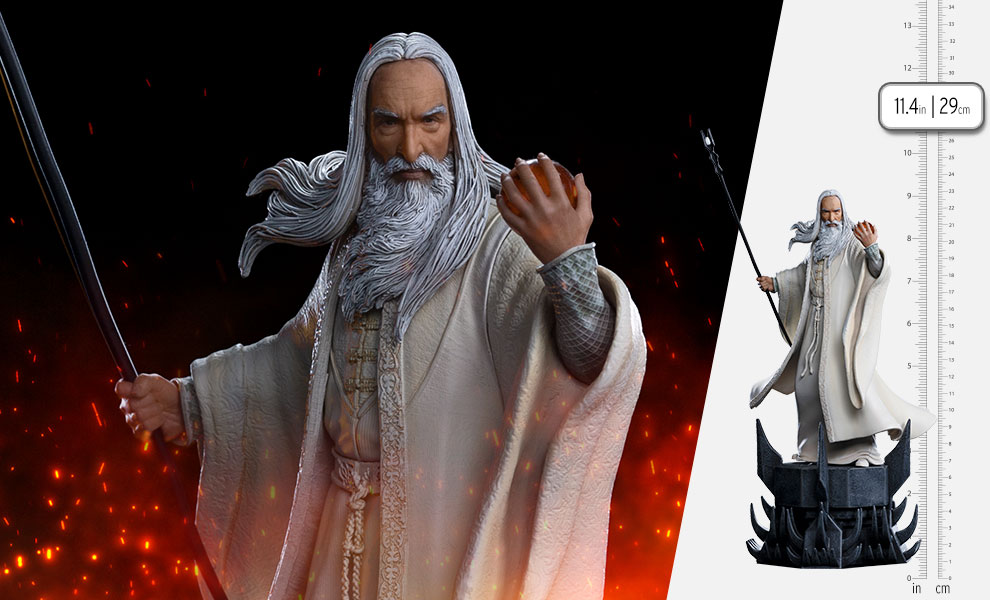 Gallery Feature Image of Saruman 1:10 Scale Statue - Click to open image gallery