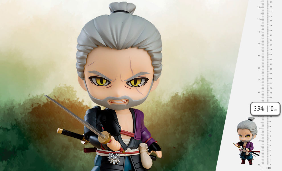 Gallery Feature Image of Geralt (Ronin Version) Nendoroid Collectible Figure - Click to open image gallery