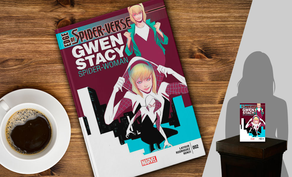 Gallery Feature Image of Edge of Spider-Verse #2 Facsimile Edition Book - Click to open image gallery
