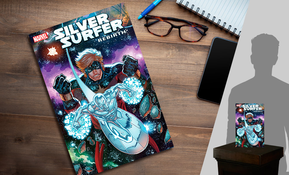 Gallery Feature Image of Silver Surfer Rebirth #1 Book - Click to open image gallery