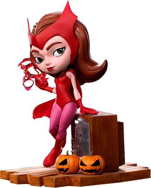 Iron Studios Wanda (Halloween Version) Mini Co Collectible Figure